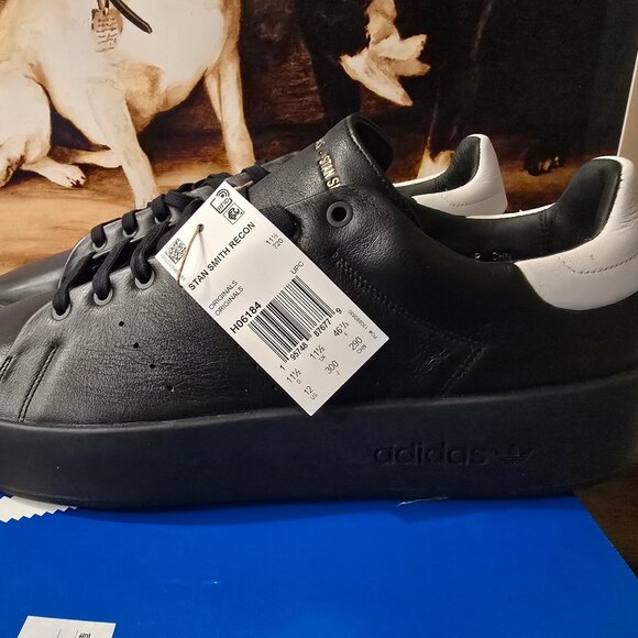 adidas Originals Other - Adidas Originals Stan Smith Recon 'Black Crystal White' Men H06184 US Size 12